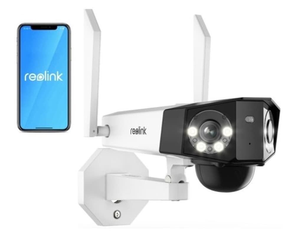 Kamera IP z podwójnym obiektywem REOLINK DUO 2 LTE Biała