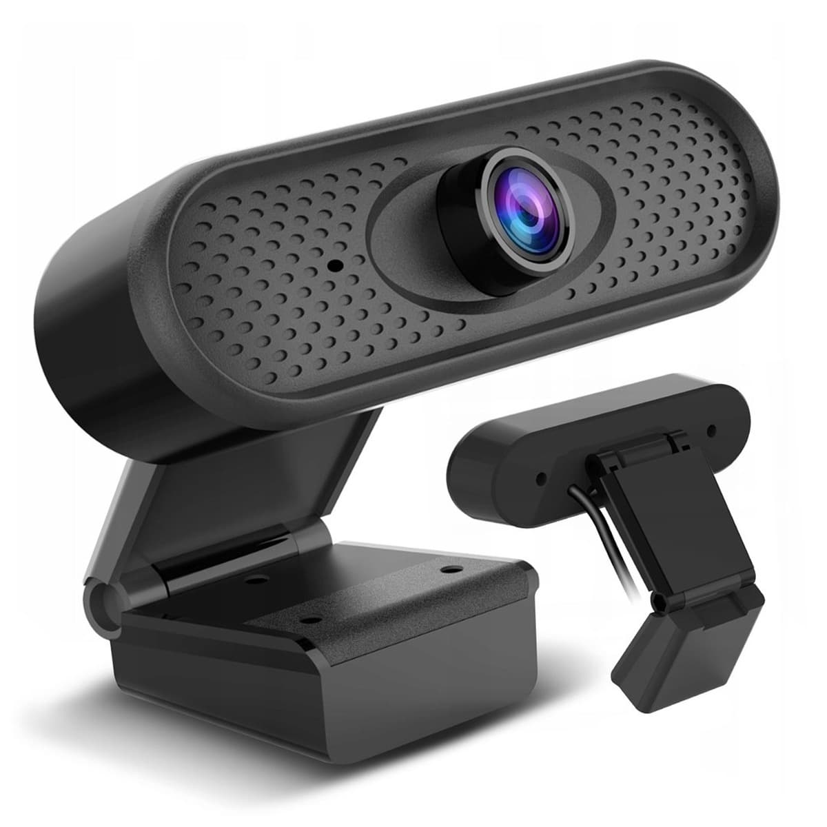 Kamerka internetowa USB HD 1080P z mikrofonem 1,7 m czarna