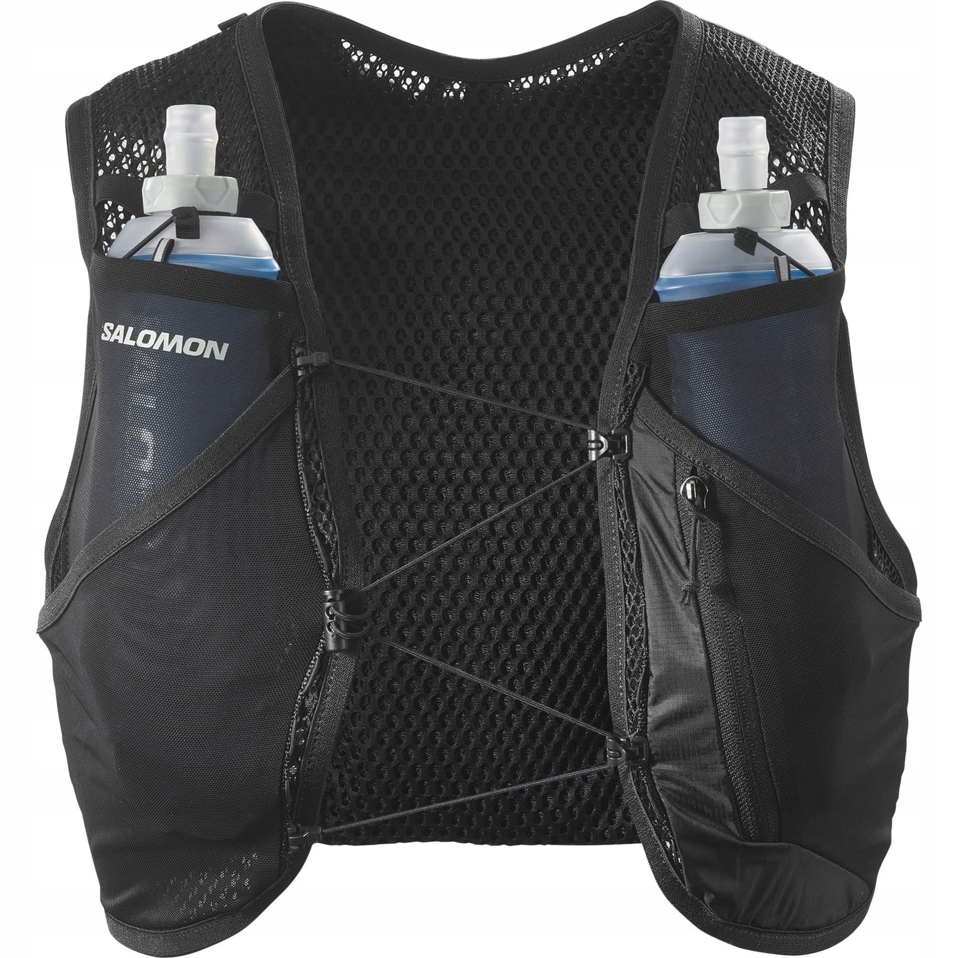 Kamizelka biegowa Salomon Active Skin 4 Grvl Set - silver cloud/iron