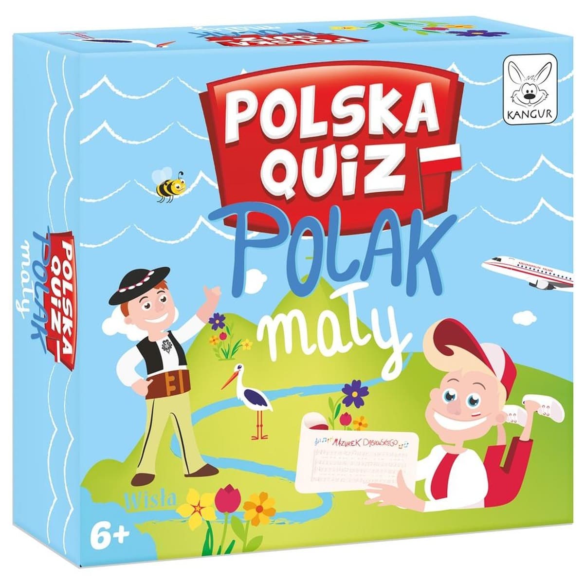 Kangur Gra Quiz Polak Mały dla dzieci od 6 lat