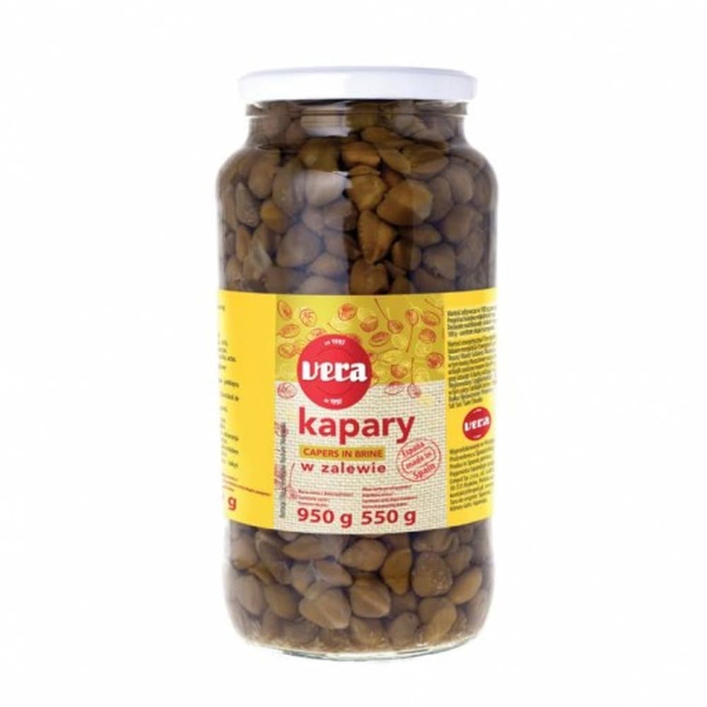 Kapary w zalewie 900/550 g Vera