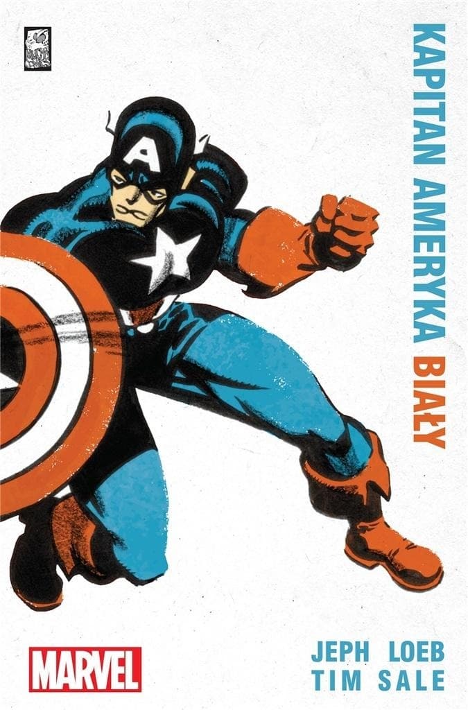 Kapitan Ameryka Biały - Jeph Loeb, Tim Sale - twarda oprawa, 160 stron