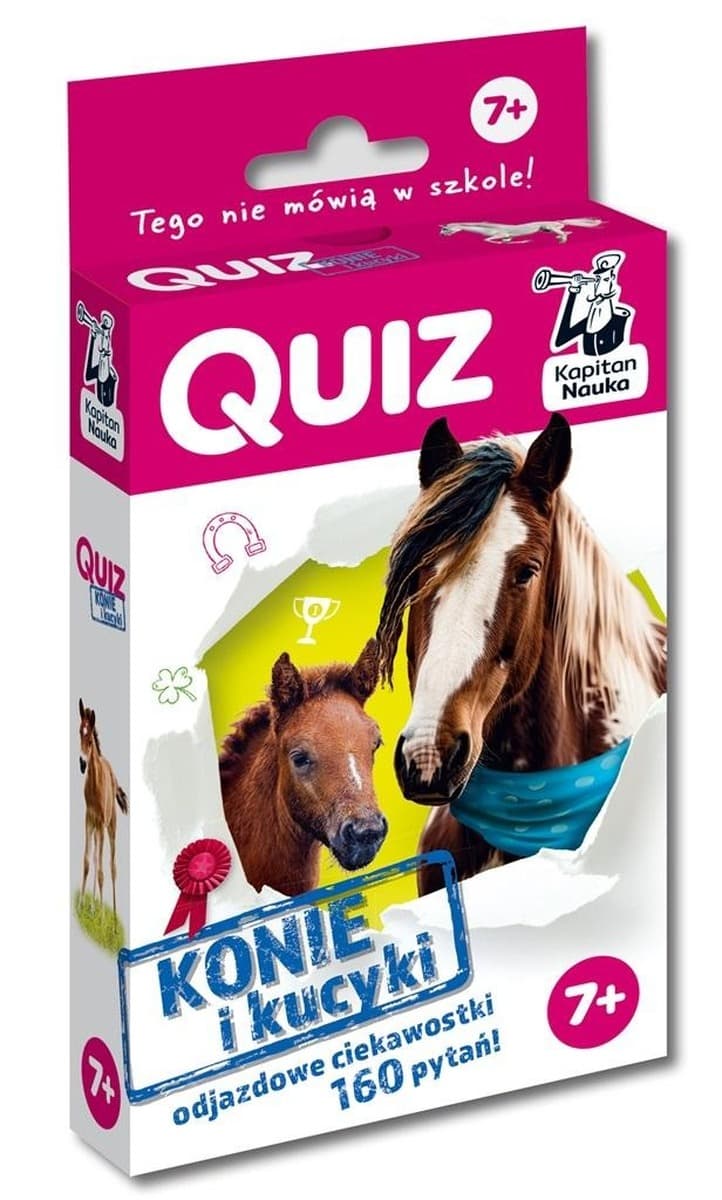 Kapitan Nauka Konie i kucyki Quiz wyd. 2