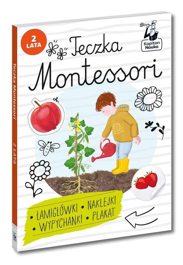 Kapitan Nauka Teczka Montessori dla 2 latka