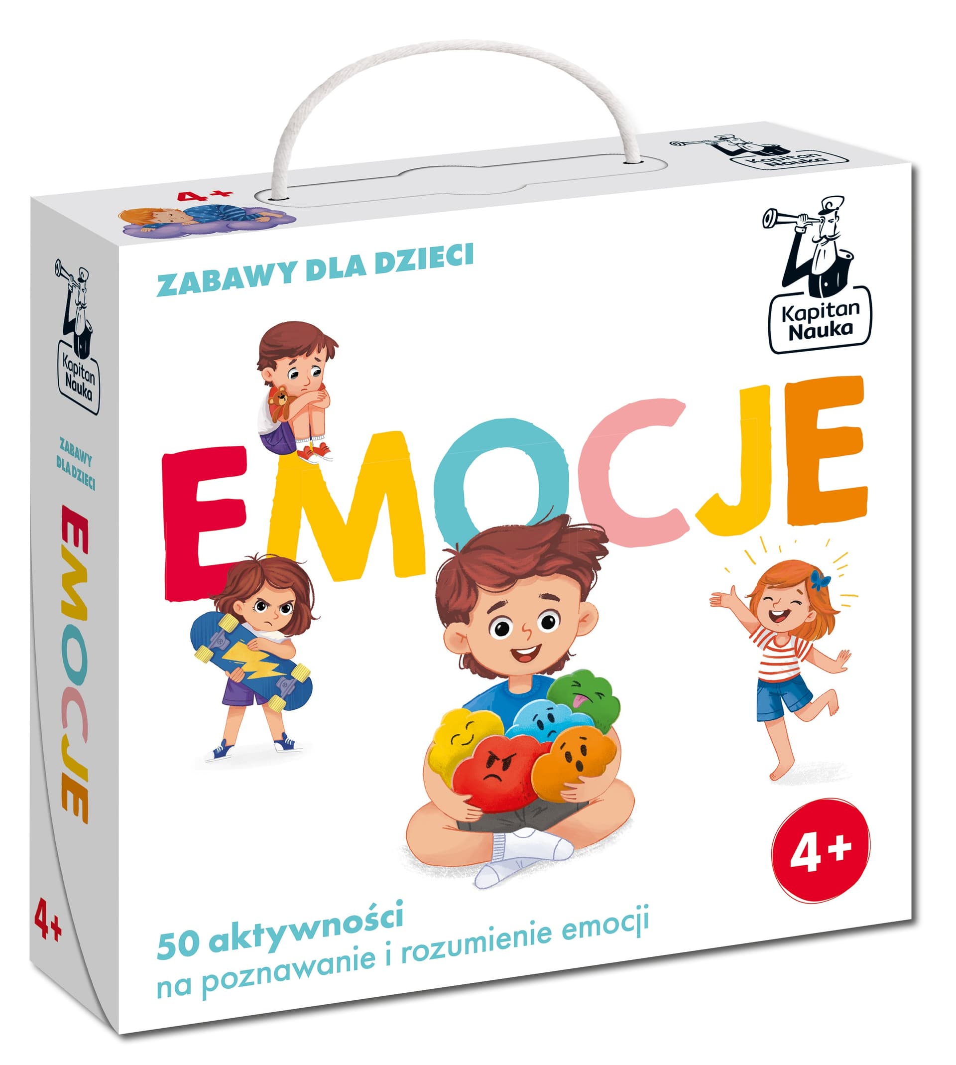 Kapitan Nauka Zabawy dla dzieci. Emocje