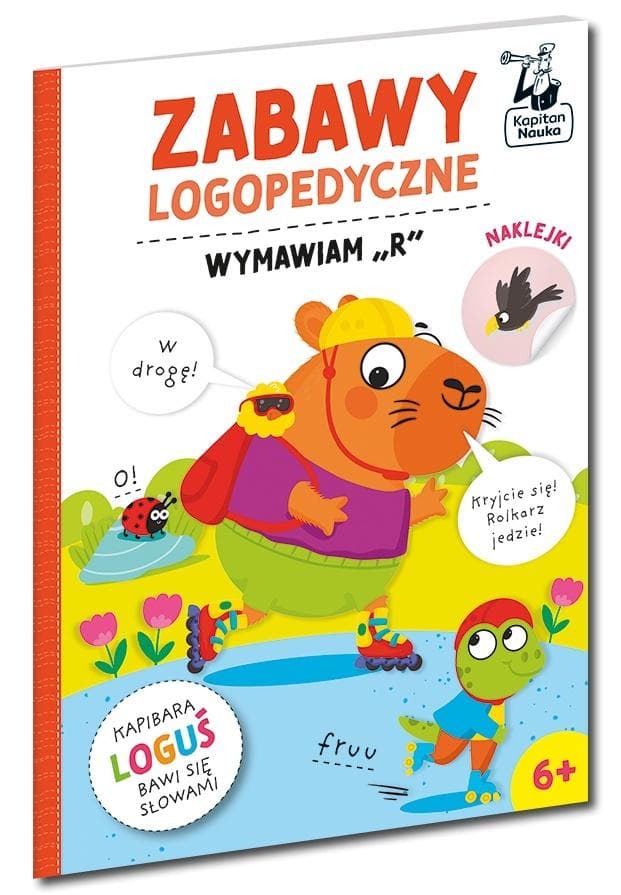 Kapitan Nauka Zabawy logopedyczne Wymawiam r praca zbiorowa