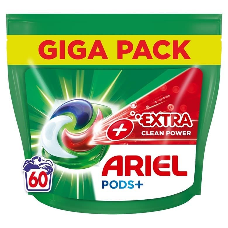 Ariel kapsułki do prania Extra Clean 60 sztuk