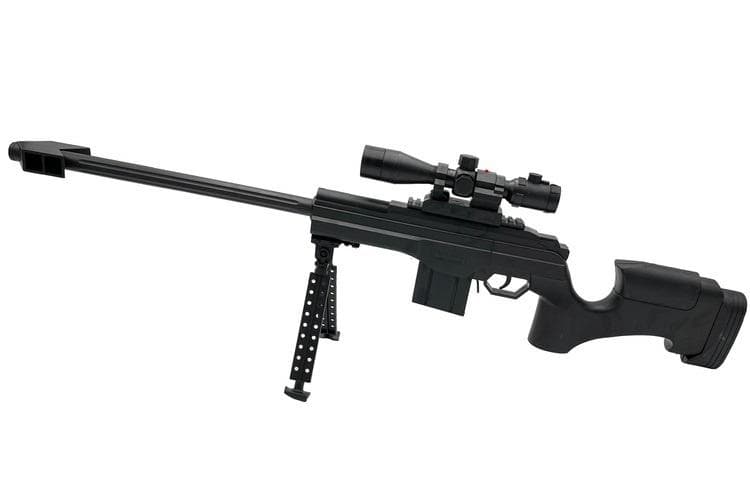 Karabin snajperski A83 z lunetą i nóżkami 72 cm