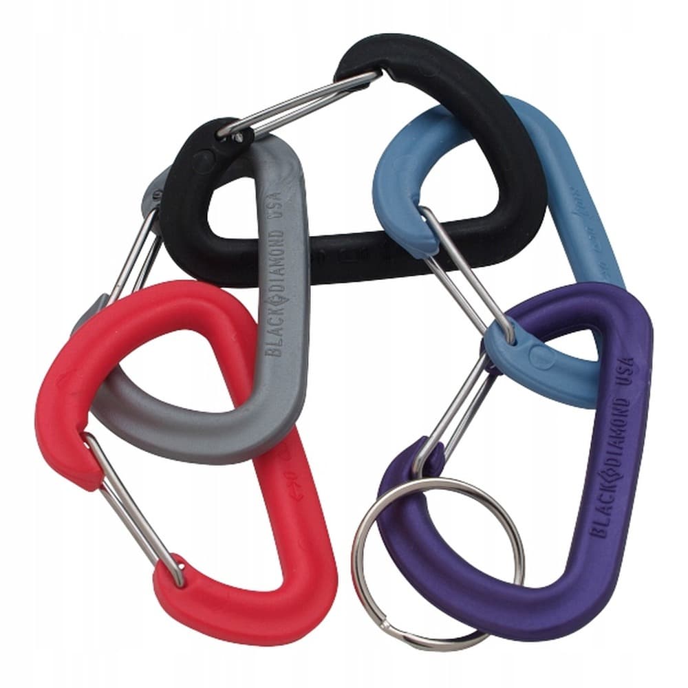 Karabinki wspinaczkowe Black Diamond MiniWire Rackpack