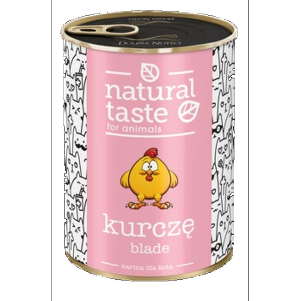 Dolina Noteci Natural Taste Mokra karma saszetka dla kota - Kurczę Blade 400 g