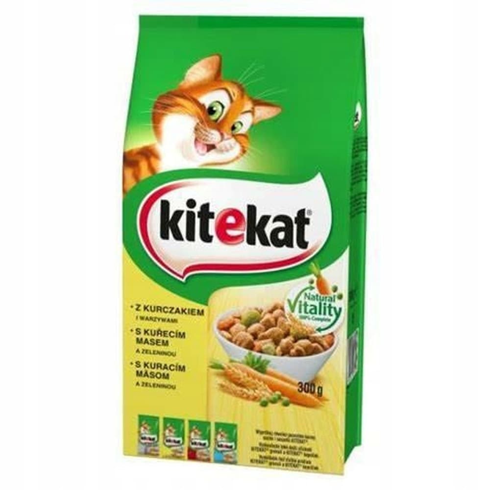 Kitekat Sucha karma z wołowiną i warzywami
