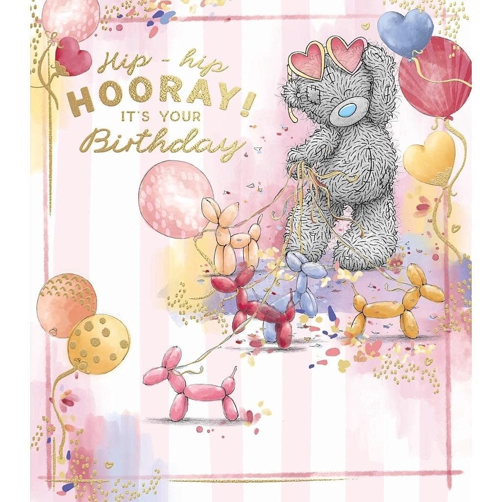 Karnet Urodziny Hip-hip hooray! It's your birthday