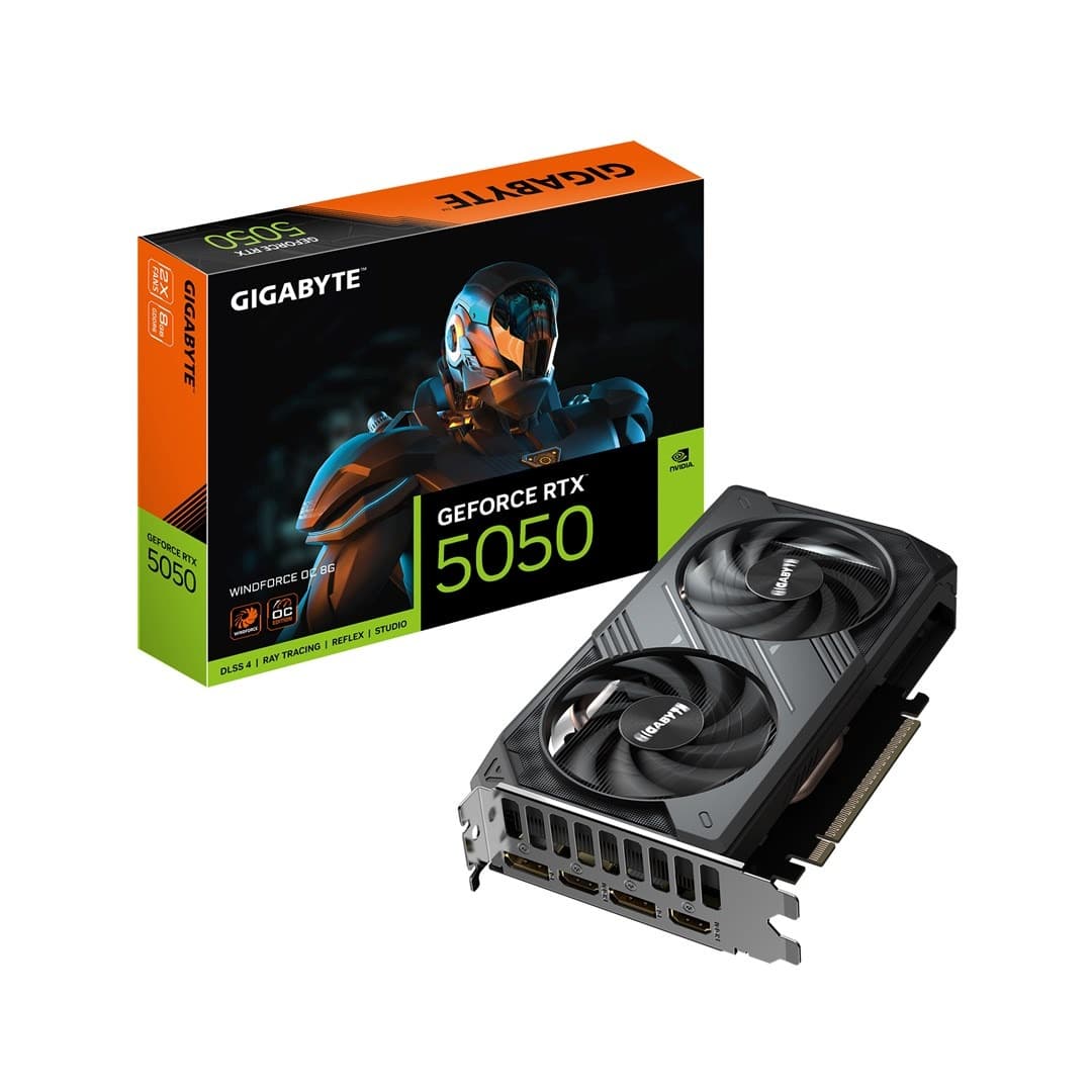 Karta graficzna Gigabyte GeForce RTX 5050 WINDFORCE OC 8 GB