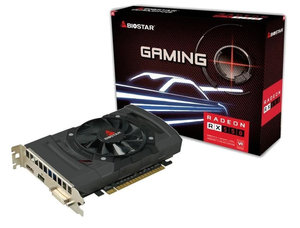 Karta graficzna Biostar Radeon RX 550 4GB pamięci