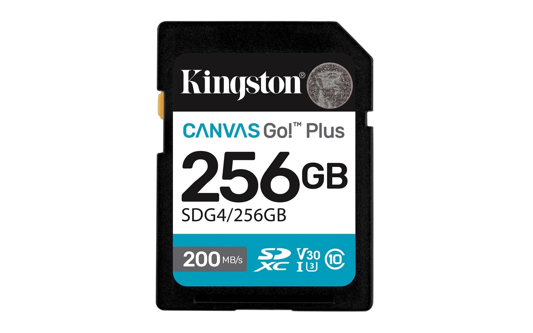 Karta pamięci Kingston Canvas Go Plus 256 GB U3 V30