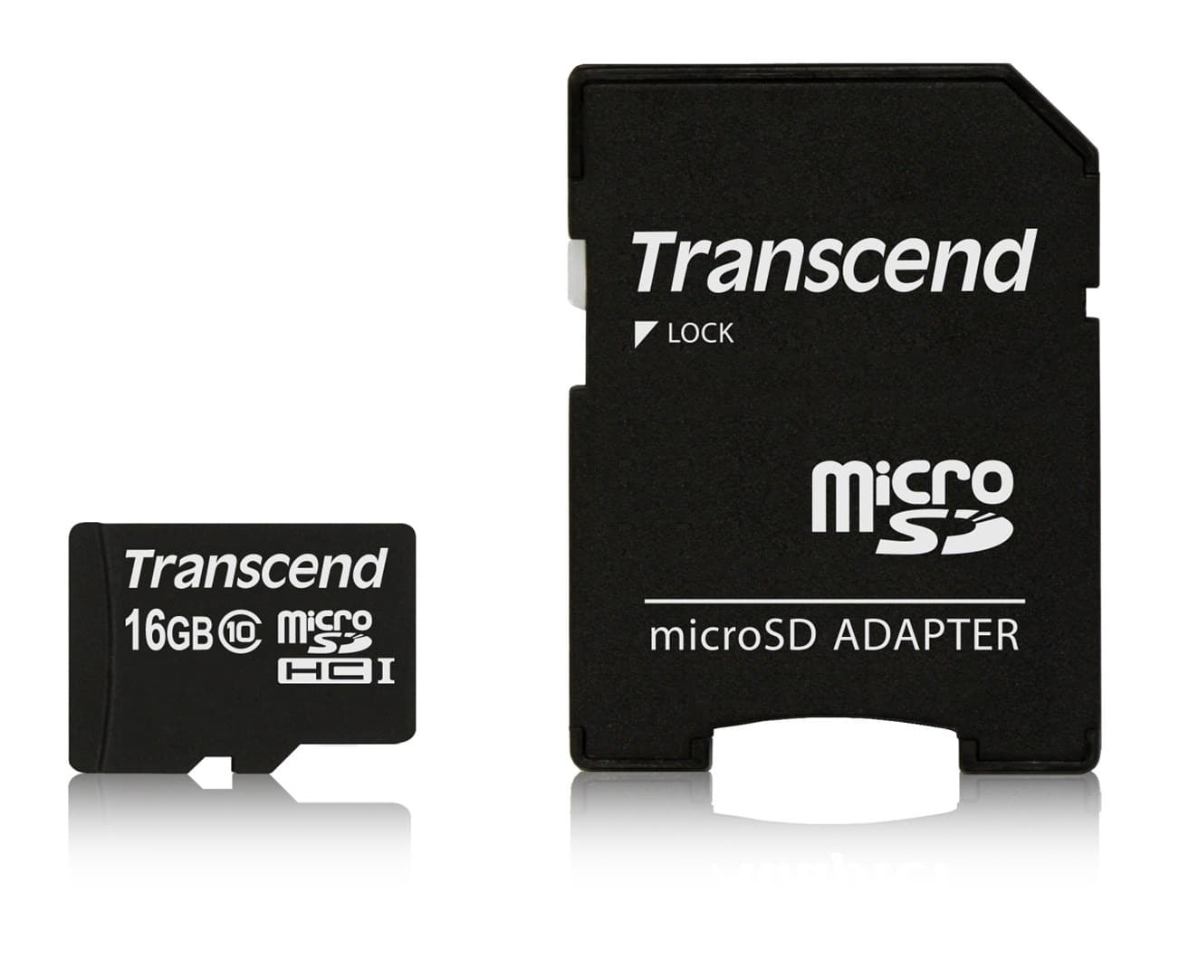 Karta pamięci SDHC Transcend 16GB UHS-I z adapterem