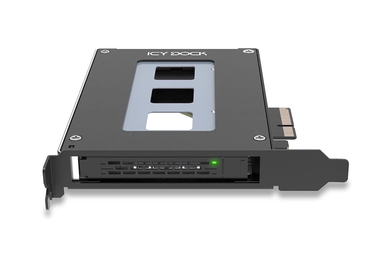 Karta rozszerzeń ICY BOX IB-PCI225U3 U.2/U.3 NVMe na PCIe 4.0 x4