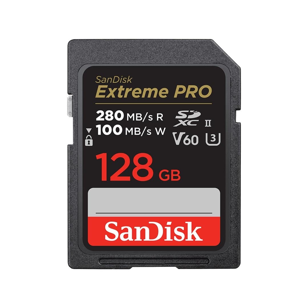SanDisk Extreme Pro SDXC 128GB UHS-II V60 280/100 MB/s