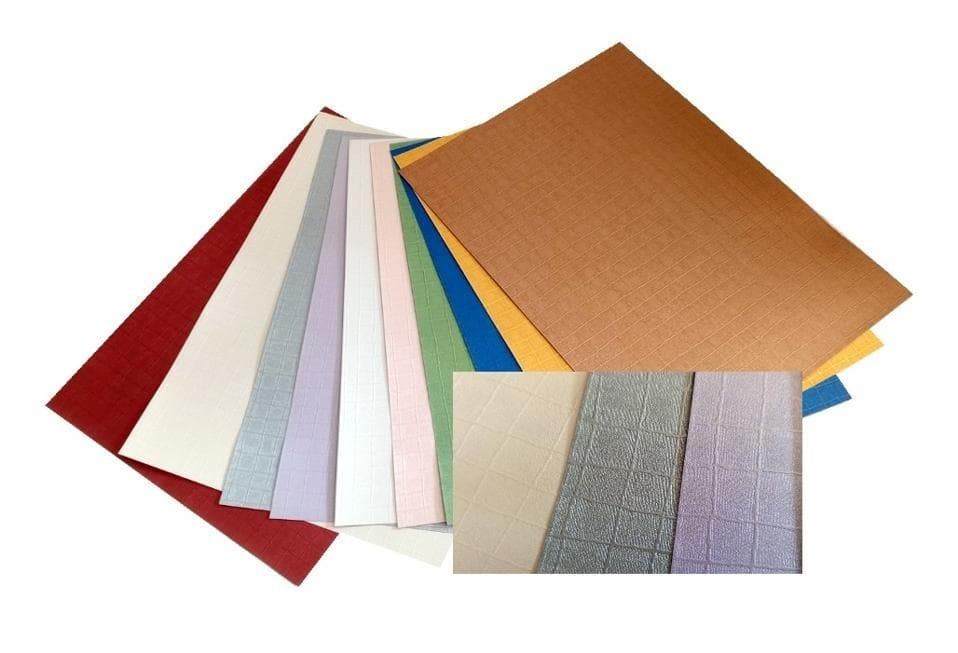Karton kreatywny Iskrząca Siatka Metallic 25x35 cm 10 arkuszy