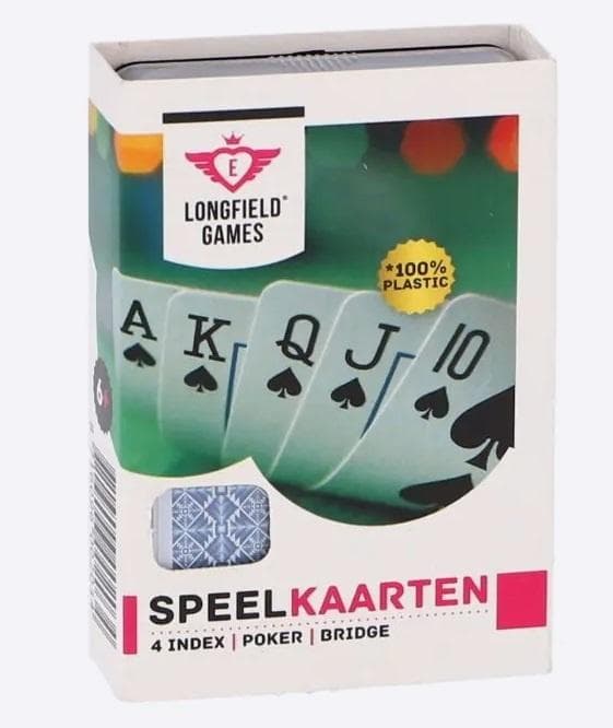 Gra w Karty - 100% plastikowe 4 indeksy