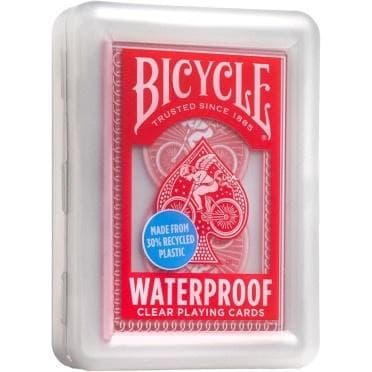 Karty do gry Bicycle Waterproof plastikowe 74x104 mm