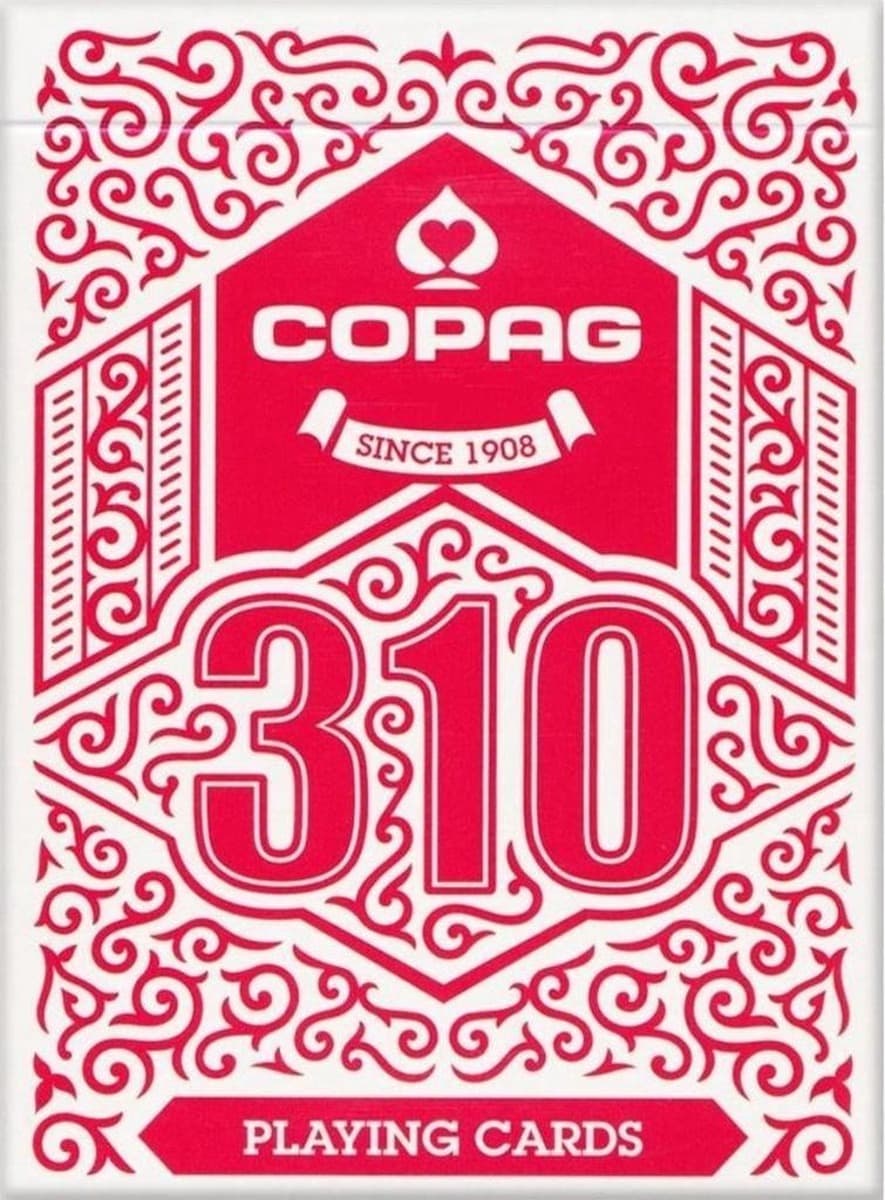 Karty do gry Copag 310 Regular Index Poker czerwone