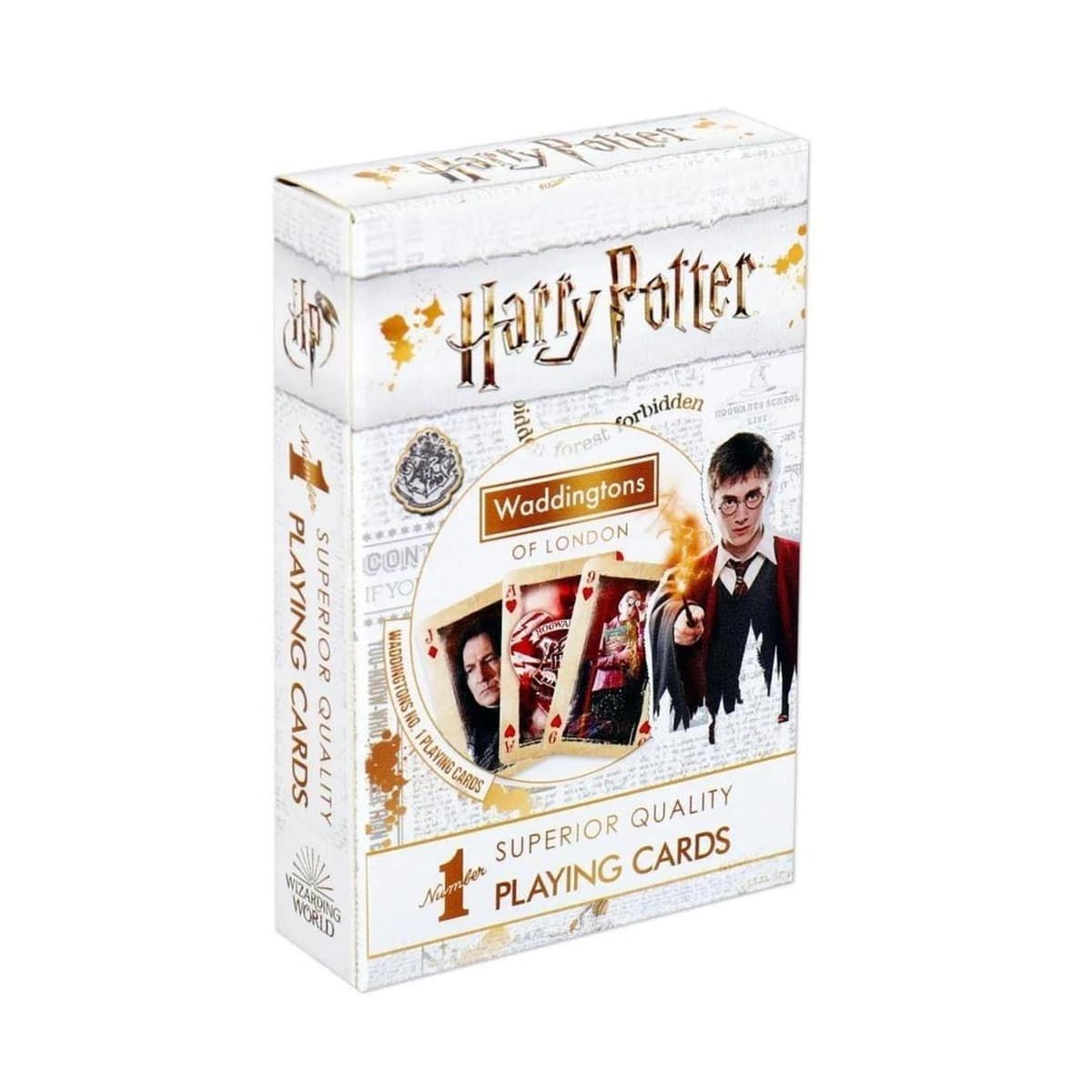 Karty do gry Waddingtons No.1 Harry Potter White
