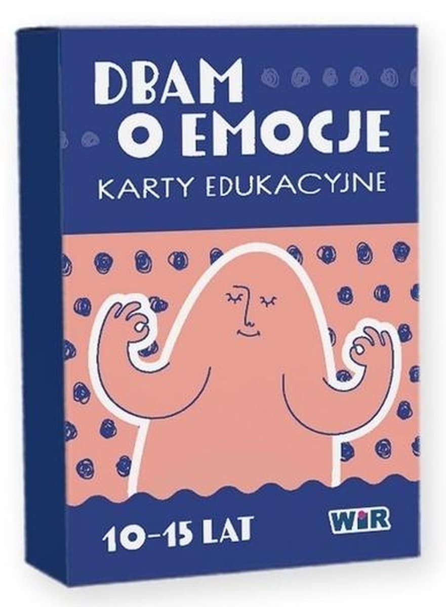Karty edukacyjne Dbam o Emocje dla dzieci i młodzieży, wiek 10-15 lat