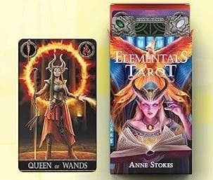 Karty Tarota Anne Stokes 78 sztuk z instrukcją