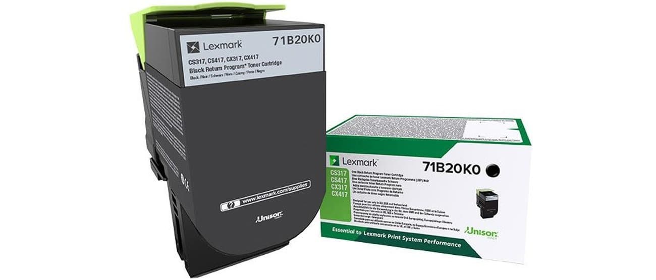 Kaseta z tonerem Lexmark czarna - 1 sztuka oryginalna