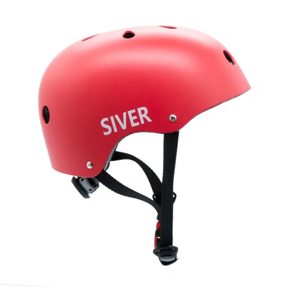 Kask dziecięcy Motus Siver MOTHAM8MR, rozmiar M, czerwony