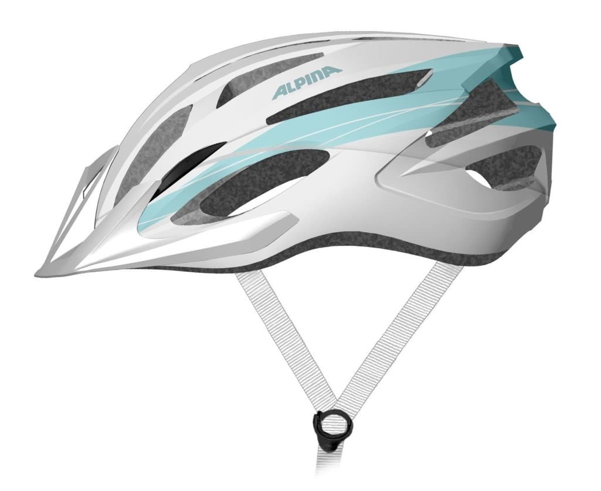 Kask rowerowy ALPINA MTB17 biało-jasnoniebieski 54-58 cm
