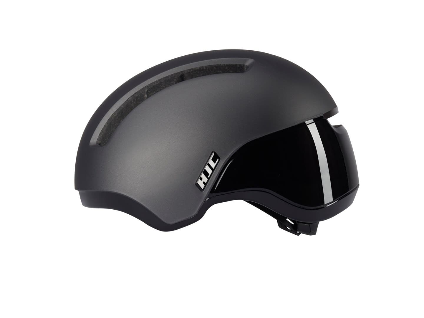 Kask Rowerowy HJC CALIDO Szaro-Czarny Mat r.M (55-59cm)