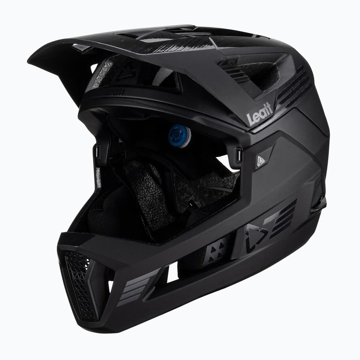 Kask rowerowy LEATT Helmet MTB Enduro 4.0 V23 z wypinaną szczęką, rozmiar L, czarny