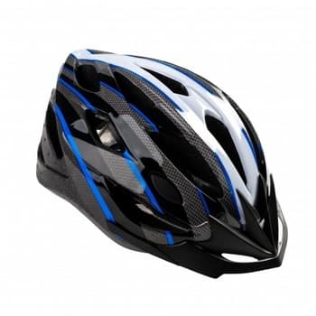 Kask rowerowy młodzieżowy niebieski rozmiar M wentylacja