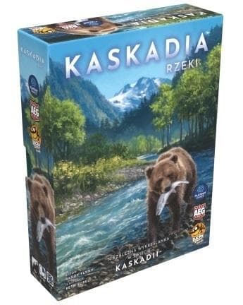 Kaskadia Rzeki gra planszowa dla 1-4 graczy