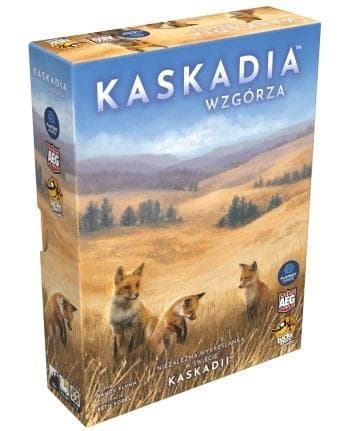 Kaskadia Wzgórza gra planszowa Lucky Duck Games