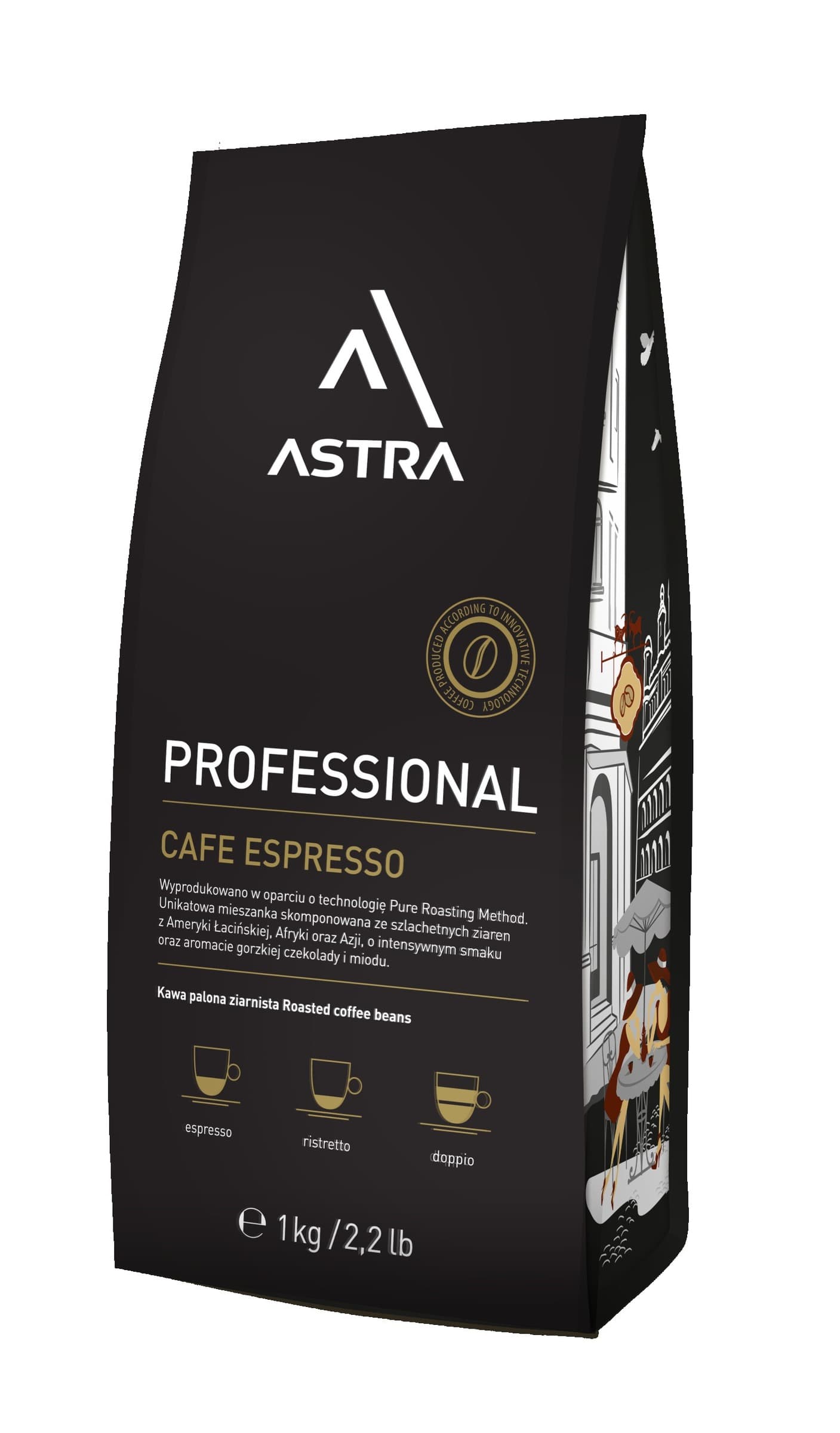 Astra Kawa PROFESSIONAL Espresso 1kg ziarnista