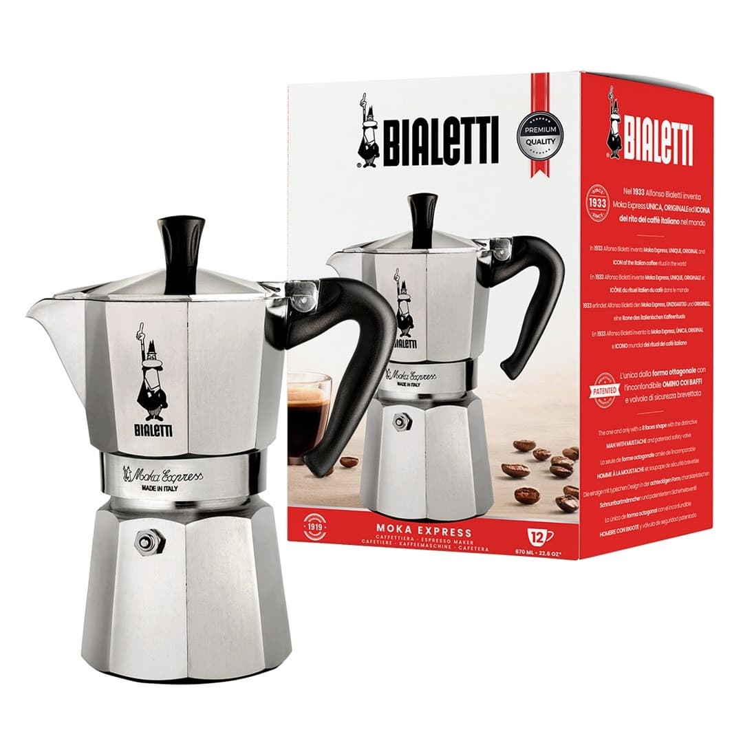 Kawiarka Bialetti Moka Express srebrna