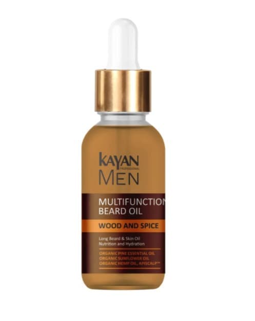 Kayan Men Olejek do Brody: Zmiękczający, Odżywczy, 30ml