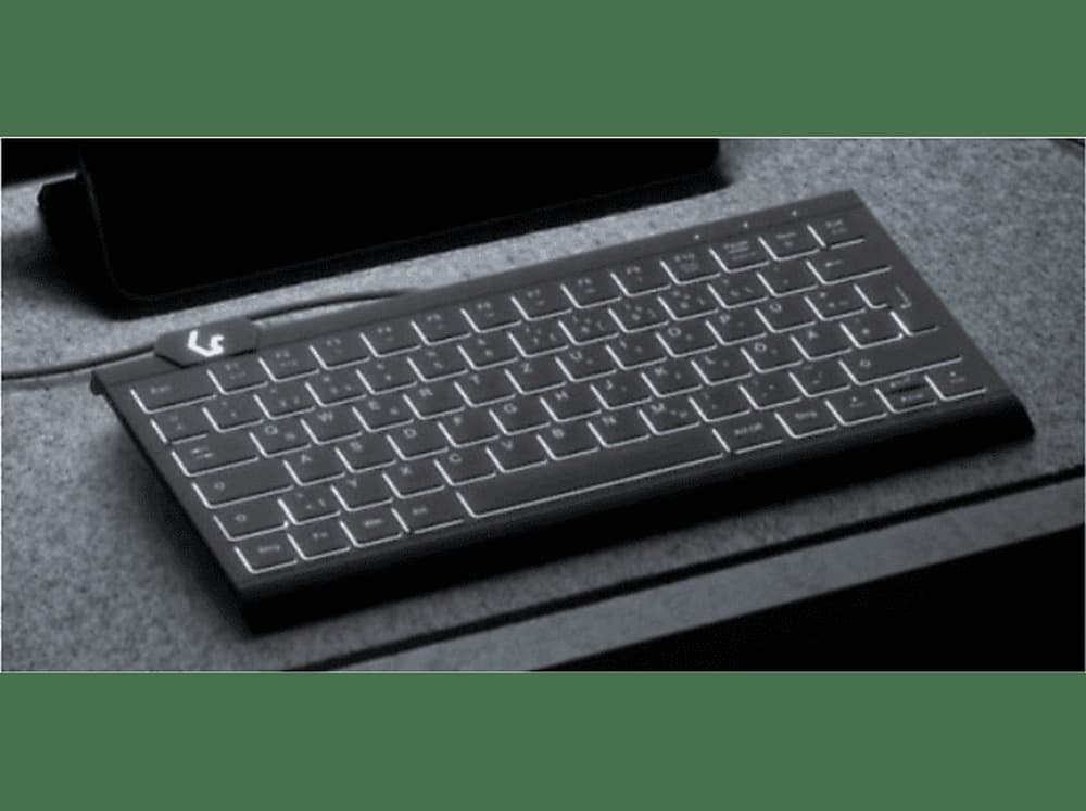 KeySonic KSK-5010ELC Klawiatura USB QWERTZ Niemiecki Czarny