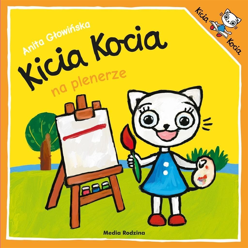 Kicia Kocia na plenerze - książka dla dzieci