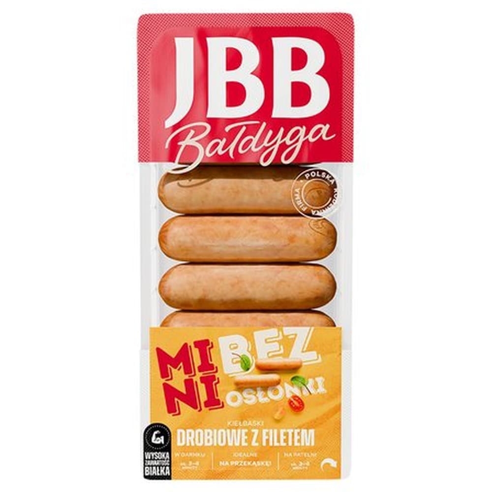 Kiełbaski mini bez osłonki 180 g JBB