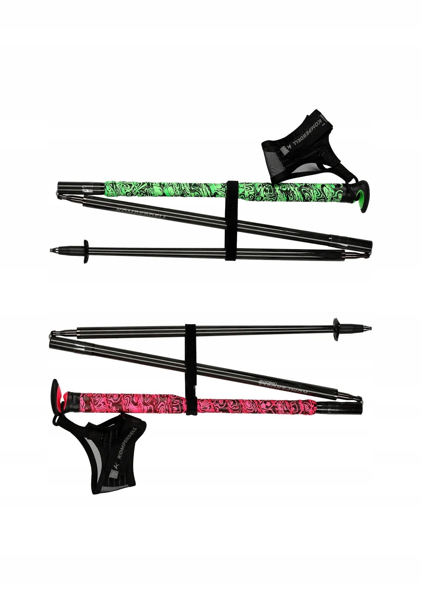 Kije do biegania Komperdell Fxp Composite Trail - green, rozmiar 115 cm