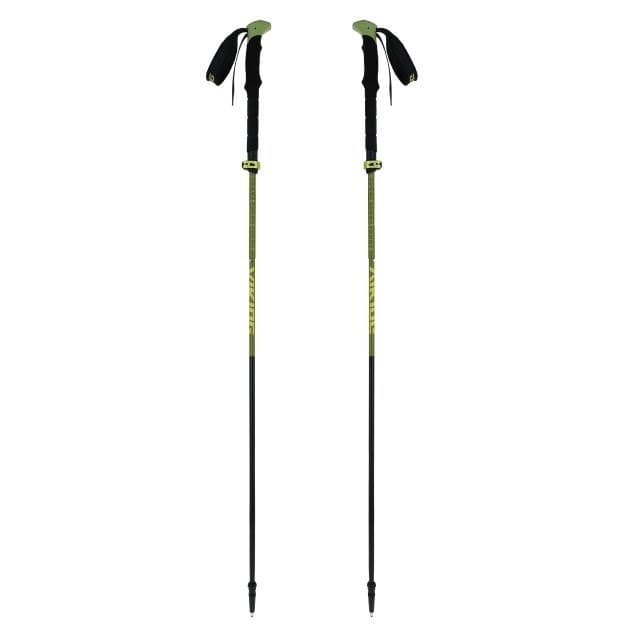 Kije trekkingowe VIKING Terve 2.0 Trekking regulowane 35-130 cm, zielone 2 sztuki