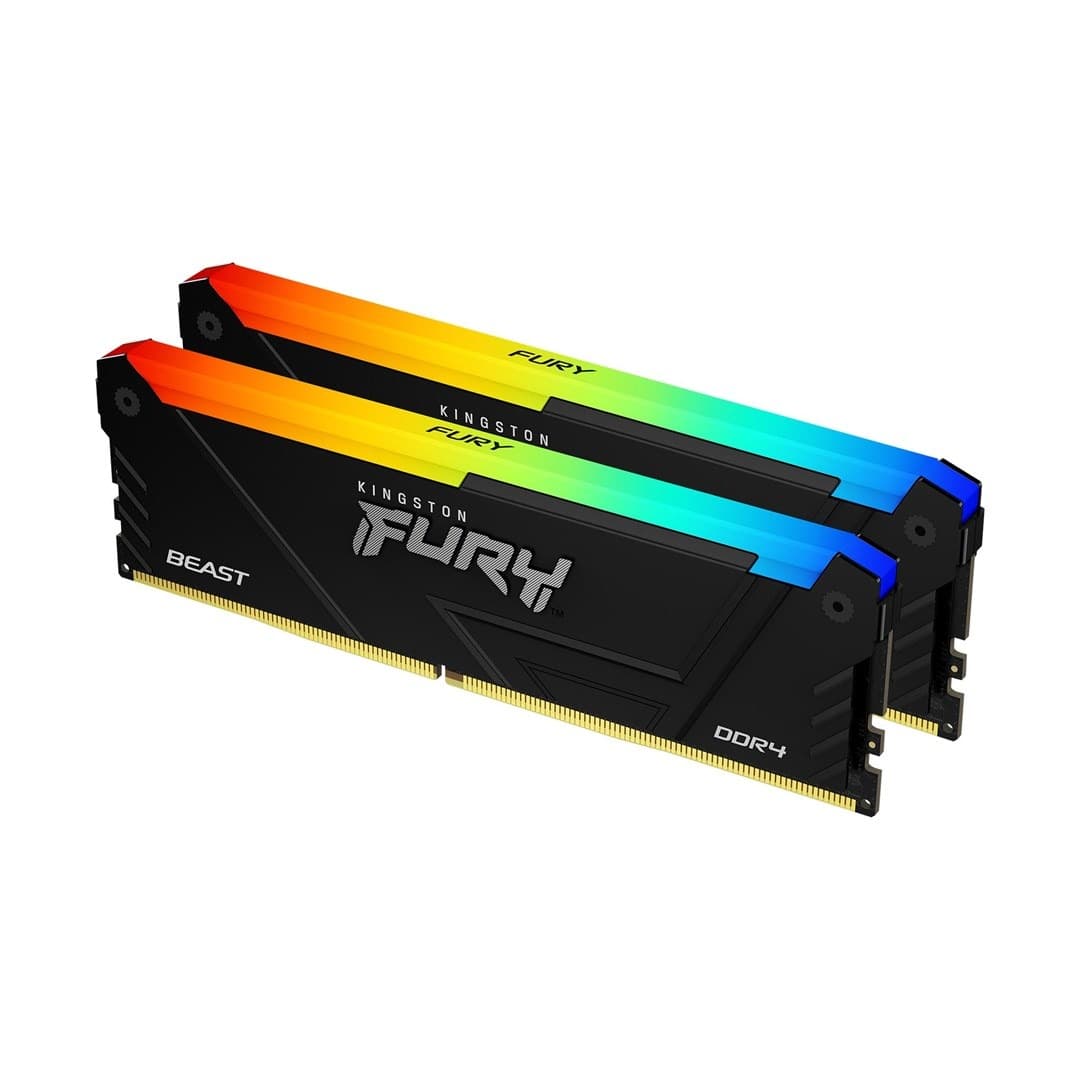 Pamięć RAM DDR4 32 GB (2x16 GB) 3200 MHz CL16 FURY Beast RGB