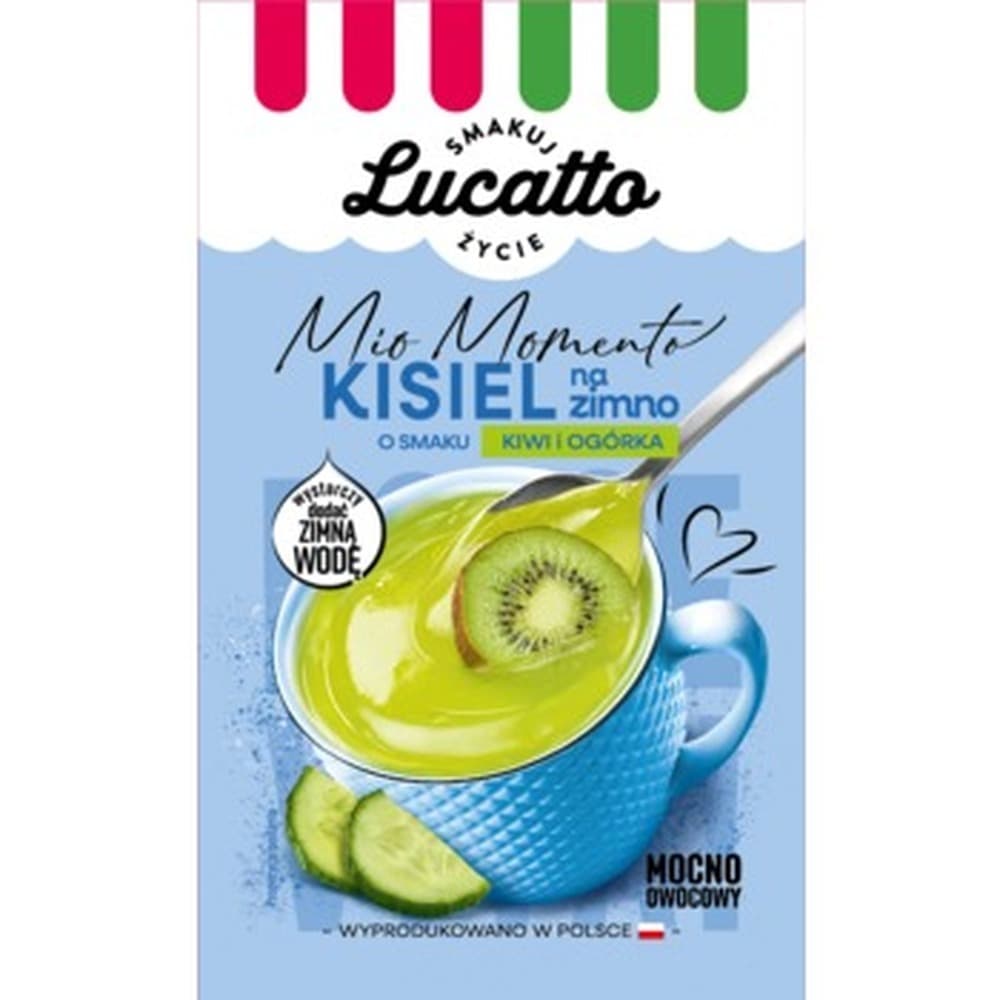 Kisiel na zimno Luc. Kiwi-Ogórek 35g