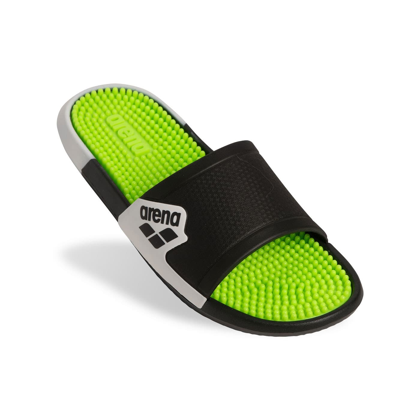 Klapki Arena Marco Active 41 Lime Black White