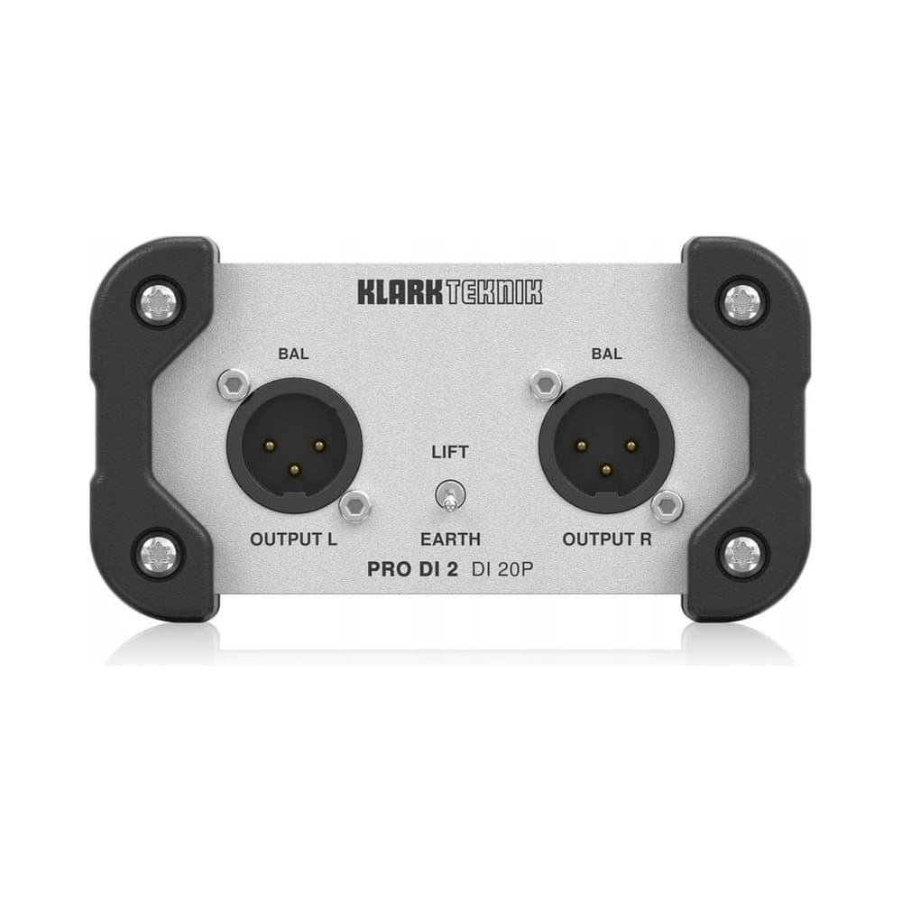 DI-box pasywny Klark Teknik DI 20P stereo