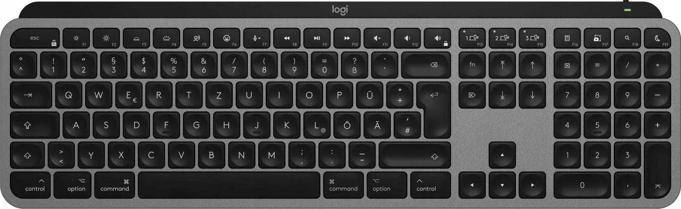 Klawiatura bezprzewodowa Logitech MX Keys S for Mac Grafitowy